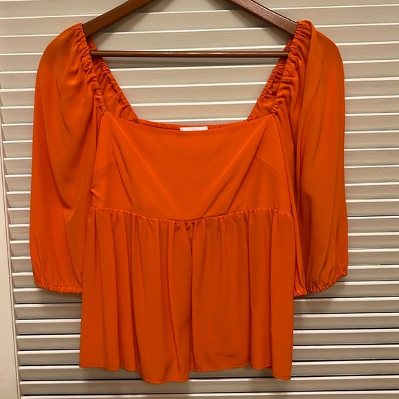 Lavender Brown 100% Silk Cal Top in Cara Cara, Size XSmall, NWT - Picture 17 of 17